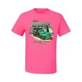 thumbnail image 2 of Wild Bobby, 1946 Vintage Ford Woody Chasing Waves Cars and Trucks Men's Graphic T-Shirt, Neon Pink, 3XL, 2 of 3