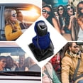 thumbnail image 4 of Cubierta de la palanca de cambios del coche de tela Perilla de la palanca de cambios Sudaderas con capucha Decoración interior del automóvil (Azul) Sywqhk Accesorios para autos y motos, 4 of 5