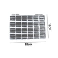 thumbnail image 2 of Caja de almacenamiento transparente para decoración de uñas - Contenedor de accesorios de cristal de estrás, 2 of 5