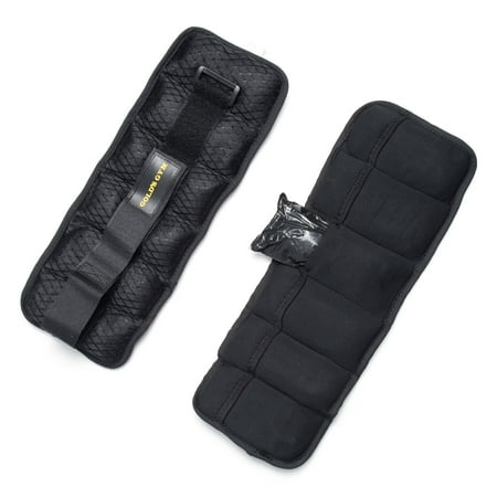Gold's Gym Adjustable Wrist/Ankle Weights, 5-Pound Pair