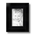 thumbnail image 2 of ArtToFrames 4" x 6" Black Matte Reverse Picture Frame, 4x6 inch Black Wood Poster Frame (WOM-4029), 2 of 8