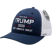 Trump 2020 Keep America Great Snapback Navy/White