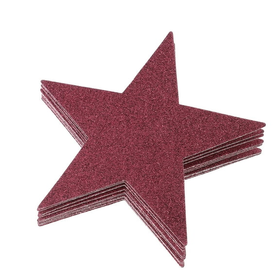 10pcs Movie Cutouts Glitter Star Cutouts Paper Star Confetti Cutouts Stars Cardboard for Bulletin Board Classroom Wall Decoration