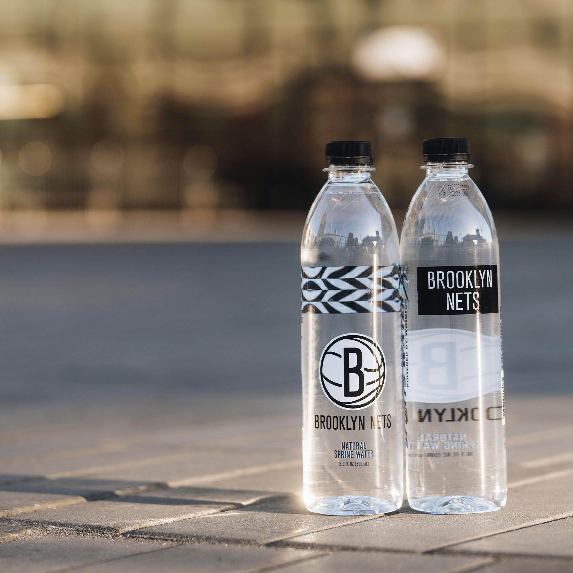 Sports Water Brooklyn Nets PET Water Bottle, Bottled Water, 24 x 16.9 oz