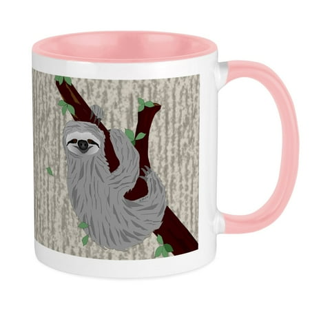

CafePress - Sloth 11 Oz Ceramic Mug Mugs - Ceramic Coffee Tea Novelty Mug Cup 11 oz