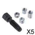 thumbnail image 1 of Colaxi 5x 5 Pieces 14mm Spark Plug Rethreader Repair Reamer Inserts Kits, 1 of 7