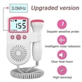 thumbnail image 2 of 3.0mhz Doppler Fetal Heart Rate Monitor Home Pregnancy Baby Fetal Sound Heart Rate Detector UEB, 2 of 5