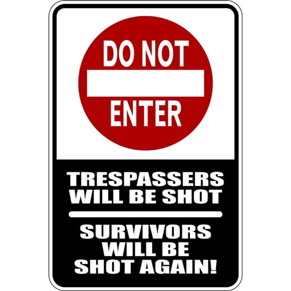 Wall Decal Do Not Enter Living Funny Interesting Odd Saying Quote Humorous Amusing Comic Witty Entertaiining Whinsical Holiday Gift Decorating Ideas Sticker - Size: 16 Inches X 32 Inches