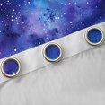 thumbnail image 4 of Homewish Teens Starry Sky Black Out Curtains,Universe Galaxy Curtains Pack of 2 (42x63 Each),Abstract Gradient Bedroom Curtains,Breathable Home Decor, 4 of 6