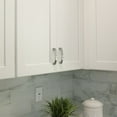 thumbnail image 5 of Modket MH1609 Traditional Classic Kitchen Cabinet Pull Handle — 5-1/2" Overall Length, 5" (128mm) Hole Centers, Brushed Nickel — 5 Packs, 5 of 5