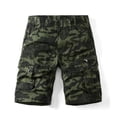 thumbnail image 4 of Birdeem Mens Summer Outdoors Casual Multi-Pocket Camouflage Sport Shorts Pants, 4 of 12