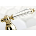 thumbnail image 3 of Kingston Brass KB1602WLL 4 in. Centerset Bathroom Faucet, Polished Brass, 3 of 4