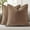 Desert Sand, variant on decorUhome Chenille Throw Pillow Covers 18x18 Set of 2, Soft Farmhouse Decorative Pillow Covers, Forest Elf(Pillow Cover Only, No Inserts Included)