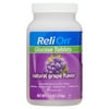 ReliOn Glucose Tablets, Natural Grape Flavor, 50 Count