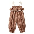 thumbnail image 1 of Toddler Boy Summer Pajamas Sleeveless Racerback Jumpsuit Wide Leg Pants 1Pc5, 1 of 8