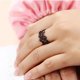 thumbnail image 2 of Collar, pulsera y anillo con hilo de pescar trenzado con tatuaje hueco y joyería vintage, 2 of 6