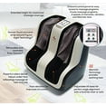 thumbnail image 3 of Human Touch Reflex SOL Foot & Calf Massager w/ Heat - Plantar Fasciitis Relief + Circulation + Shiatsu Deep Kneading + Vibrating for Stress + Compression - Adjustable for Women and Men up to Size 12, 3 of 5