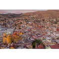 thumbnail image 2 of Paulson, Don 24x17 Black Ornate Wood Framed with Double Matting Museum Art Print Titled - Mexico, Guanajuato Panoramic overview of city, 2 of 4