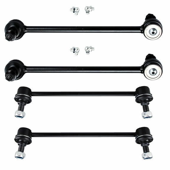ECCPP Sway Bar Link Kit 2007 2008 2009 2010 2011 for Toyota Camry - Front Sway Bar Endlink Rear Sway Bar End Links