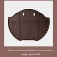 thumbnail image 3 of fastboy Flower Pot Wall Mounted Hanging Basket Planter Garden Plant Container Outdoors Solid Color Flowerpot for Balcony Pink/L, 3 of 6