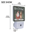 thumbnail image 4 of Night Light 3x4.5x1.4In LED Sensor Night Light Instruction Bedroom Baby Room Stairway Hallway Entry Night Light Merry Christmas Deer, 4 of 7