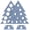 Blue, variant on Multiple Bottle Stand Holder Space Saving Wine Organizers with Advent Calendar Theme for Christmas Celebration