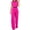 Hot Pink, variant on Zpanxa Two Piece Sets for Women Summer Outfits, Solid Color Sleeveless Turndown Collar Button Pocket Crop Tops Solid Color Elastic Waist Wide Leg Pants Sets, Lounge Sets for Women Green XL