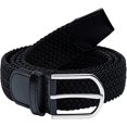 thumbnail image 2 of 1 Uds. Cinturón elástico Unisex de tela elástica trenzada cinturón elástico para hombres y mujeres 105cm, 2 of 5