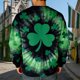 thumbnail image 4 of Camiseta de Cuello de Tripulación de Manga Larga de los Hombres de San Patricio Día de Impresión, sin Capucha, 4 of 8