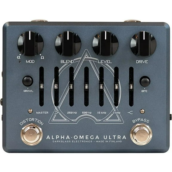Darkglass Electronics AlphaOmega Ultra V2 Dual Bass Preamp & Distortion