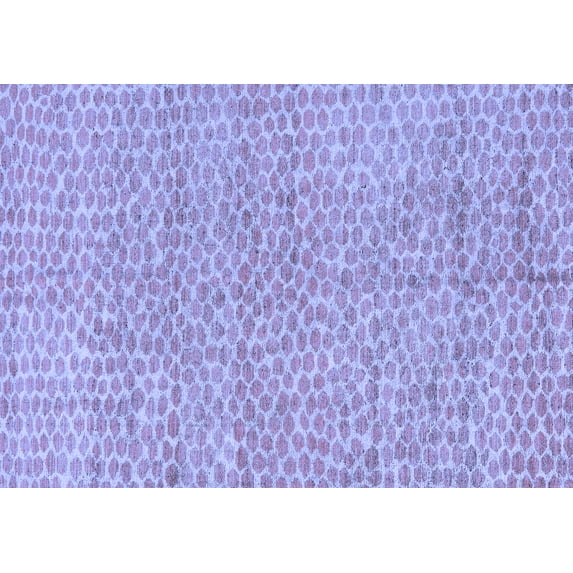 Ahgly Company Machine Washable Indoor Rectangle Abstract Blue Modern Area Rugs, 5' x 7'