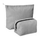 thumbnail image 1 of Set de bolsas de maquillaje Huhumy Cute Cosmetic Pouch para mujer (negro), 1 of 7