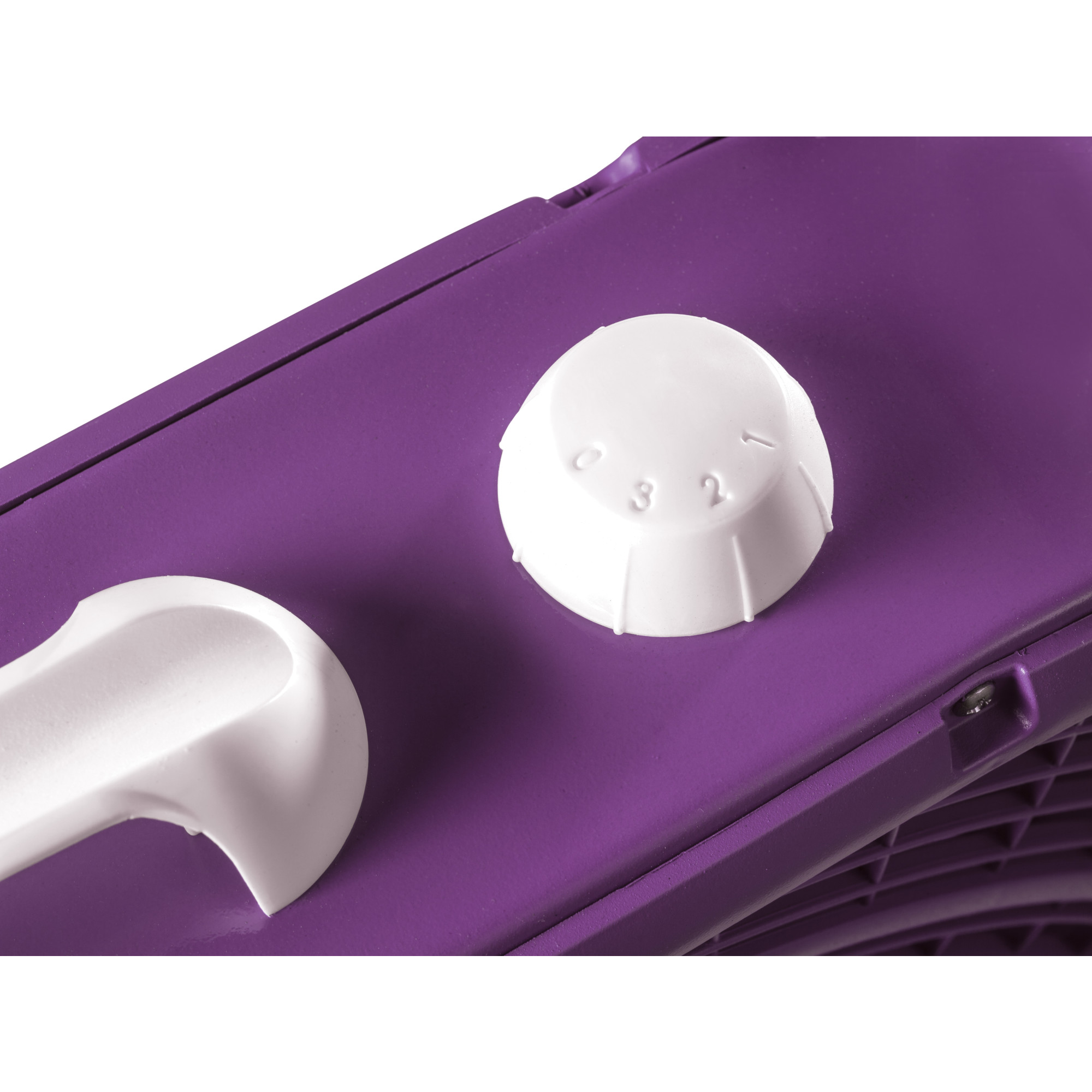 Lasko Cool Colors 20" Energy Efficient Box Fan, 3 Speeds, 22.5" H, Purple, B20309, New - image 3 of 5