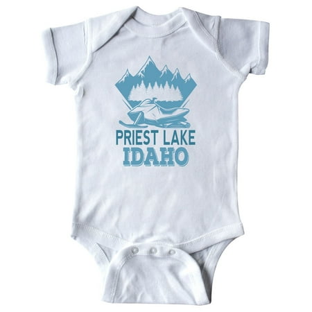 

Inktastic Snowmobiling Priest Lake Idaho Gift Baby Boy or Baby Girl Bodysuit