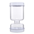 thumbnail image 1 of Tenedor para pepinillos, tarro de reloj de arena con separación seca y húmeda, tarro de kimchi, almacenamiento de cocina, 1 of 3