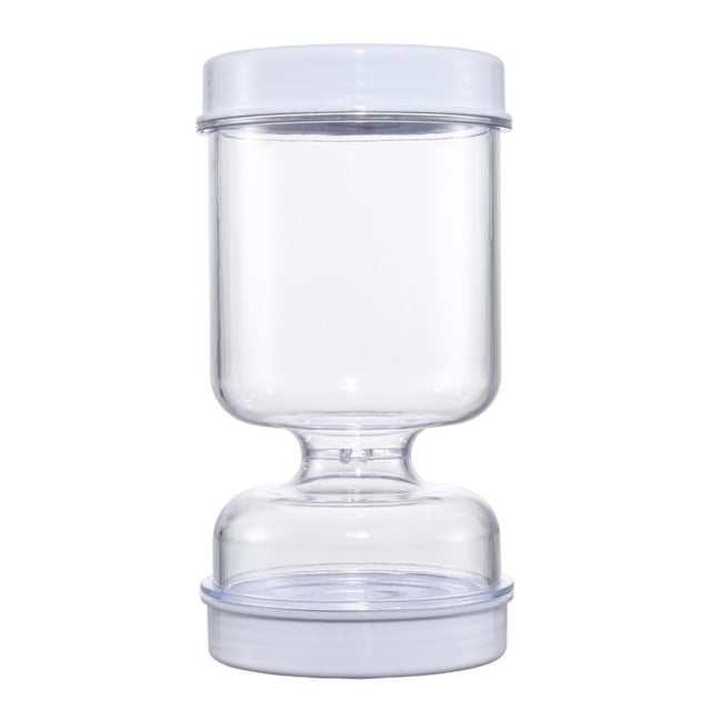 Tenedor para pepinillos, tarro de reloj de arena con separación seca y húmeda, tarro de kimchi, almacenamiento de cocina