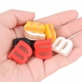 thumbnail image 5 of 5pcs Tennis Racket Damper Shock Absorber Tenis Racquet Vibration Dampeners Red, 5 of 5