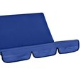 thumbnail image 2 of pitrice Garden Swing Seat Cover Patio Cushion Protection Bench Covers Blue, 2 of 8