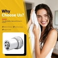 thumbnail image 6 of Replacement Filter Cartridge Compatible with Detla Showers Shower Head,2packs, 6 of 7