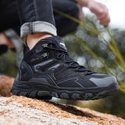 GHSOHS Mens Shoes Casual Sneakers for Men Wide Width Platform Sneakers Men's Fashion Sneakers Autumn Winter Hiking Shoes High Top Climbing Hiking Outdoor Shoes Sports Running Shoes Size 40