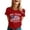 Red, variant on USA 250th Anniversary Shirt Womens T Shirts Graphic Independence Days Tees Crew Neck Short Sleeve Black Top L