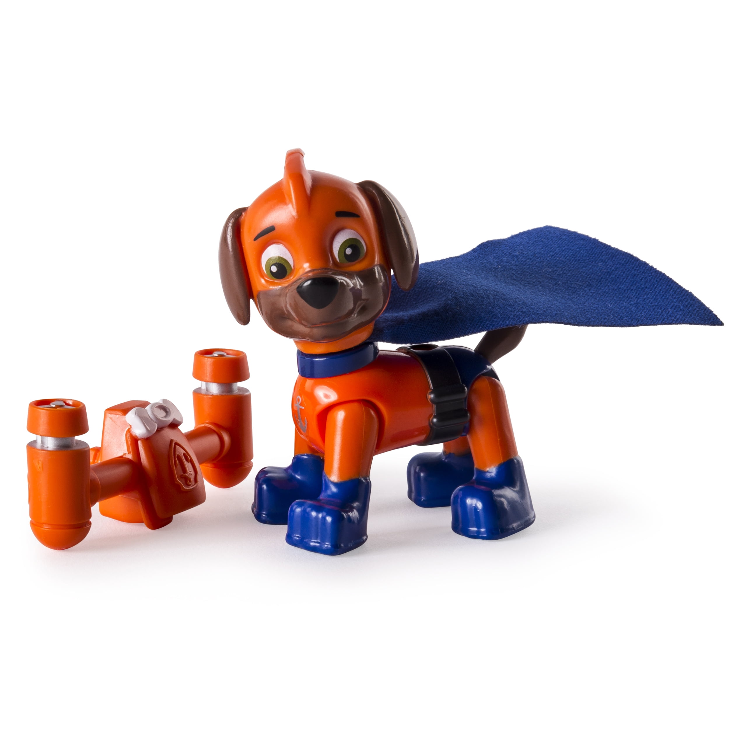 Paw Patrol Zuma Super Pups Action Figure with Cape and Removable Pack  Complete