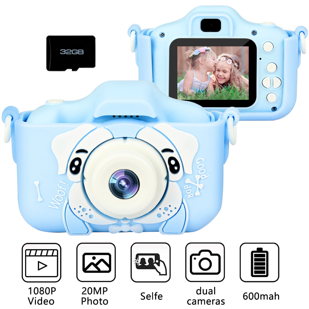 2.0" Kids Toddler Digital Camera for Girls Boys Toy 3-12 Year Old Gifts 