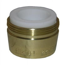 Larsen Supply Co., Inc. 09-8973 0.86 in. Dual Thread Polished Brass Aerator