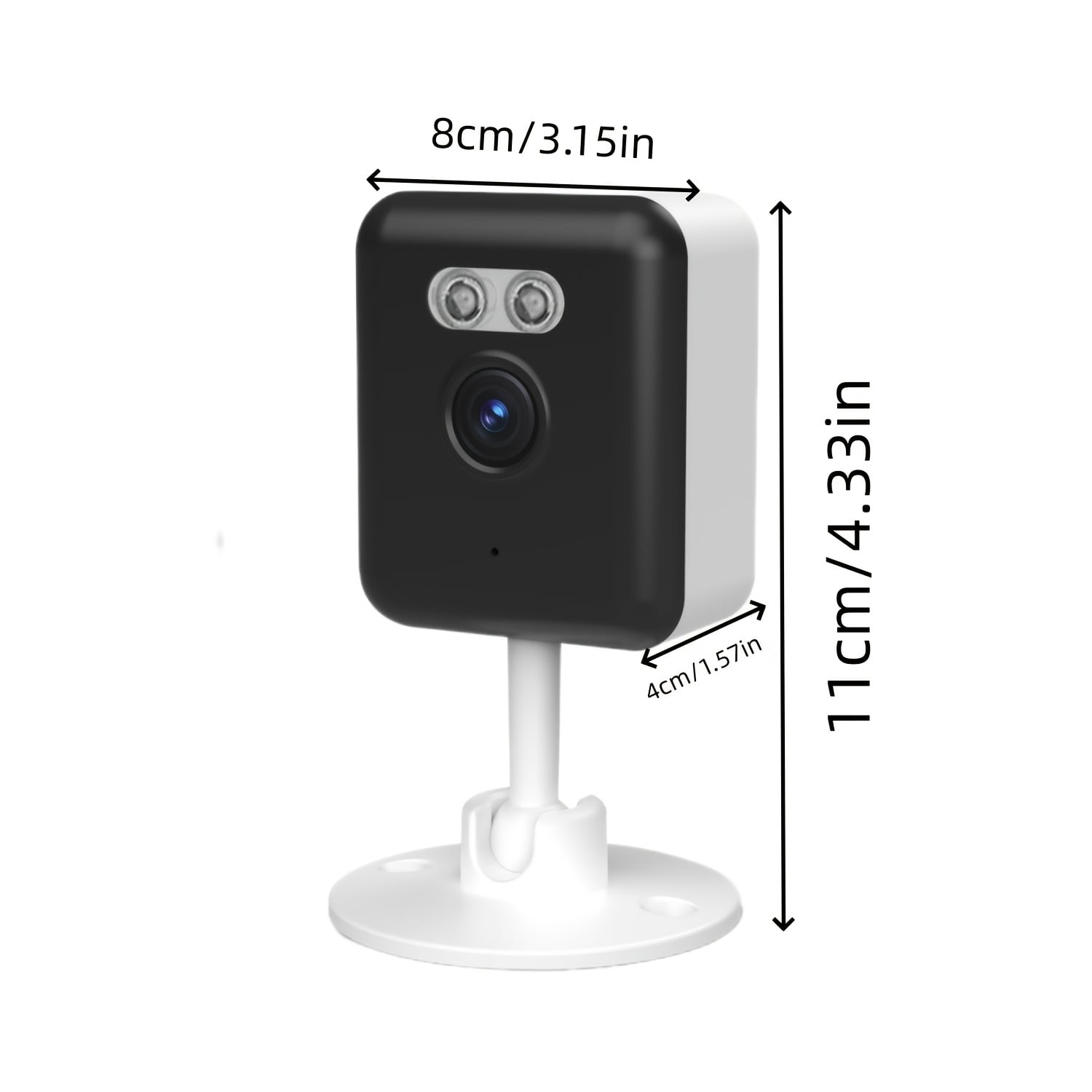Smart Security Camera 2K HD, 5G/2.4GHz WiFi Indoor Camera with Two-Way Audio, AI Human Detection, Auto Tracking, Alarm for Baby, Pet & Elderly Monitor