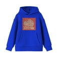 thumbnail image 6 of Velma Scooby Doo Cartoon Character Jeebies Ville Youth Boys Royal Blue Hoodie-XL, 6 of 7