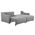 thumbnail image 3 of Serta Giles Modern Style Convertible Sofa, Gray Fabric, 3 of 9
