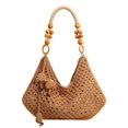 thumbnail image 3 of ibiyuan Womens Crossbody Purse Large Capacity Woven Shoulder Tote Handbag for Women, Casual Beach Commute Everyday Shoulder Purse Gifts For Teen Girls, 3 of 6