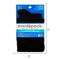 MediPeds Diabetic Supportive Compression Socks, Large, 2 Pack - Walmart.com