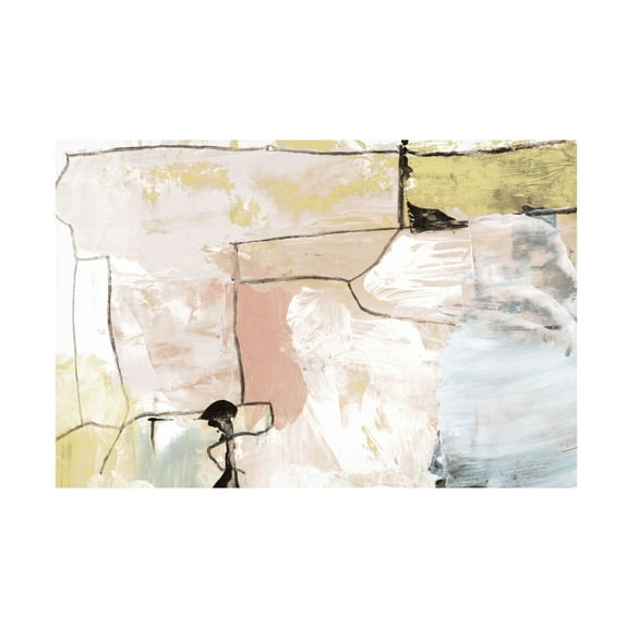 Trademark Fine Art Dan Hobday Abstract Pastels Canvas Wall Art